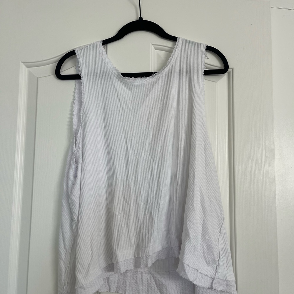 White Sleeveless Women's Top